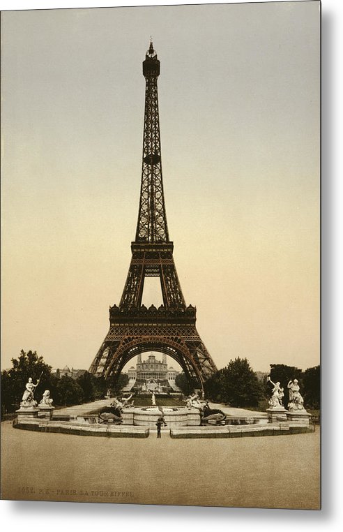 Eiffel Tower 1890 - Metal Print