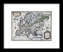 Load image into Gallery viewer, Old Map Of Europe 1570 - Framed Print