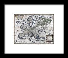 Load image into Gallery viewer, Old Map Of Europe 1570 - Framed Print