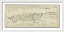 Load image into Gallery viewer, Old Map Of Manhattan New York City 1776 - Framed Print