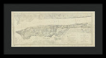 Load image into Gallery viewer, Old Map Of Manhattan New York City 1776 - Framed Print