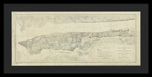 Load image into Gallery viewer, Old Map Of Manhattan New York City 1776 - Framed Print