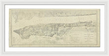 Load image into Gallery viewer, Old Map Of Manhattan New York City 1776 - Framed Print