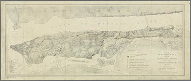 Old Map Of Manhattan New York City 1776 - Art Print