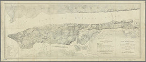 Old Map Of Manhattan New York City 1776 - Art Print