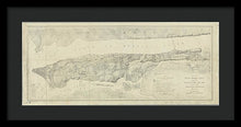 Load image into Gallery viewer, Old Map Of Manhattan New York City 1776 - Framed Print