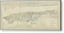 Load image into Gallery viewer, Old Map Of Manhattan New York City 1776 - Acrylic Print