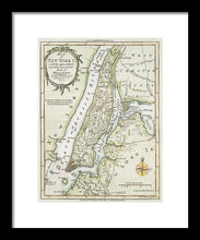 Load image into Gallery viewer, Old Map Of New York Island 1778 - Framed Print