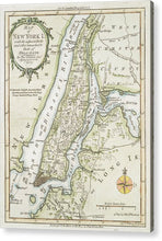 Load image into Gallery viewer, Old Map Of New York Island 1778 - Acrylic Print