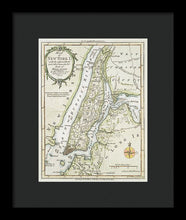 Load image into Gallery viewer, Old Map Of New York Island 1778 - Framed Print