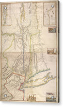 Load image into Gallery viewer, Old Map Of New York City 1777 - Acrylic Print