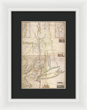 Load image into Gallery viewer, Old Map Of New York City 1777 - Framed Print