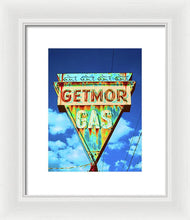 Load image into Gallery viewer, Vintage Gas Station Sign - Framed Print