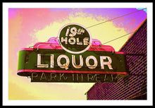 Load image into Gallery viewer, Bar Sign - 19th Hole Liquors - Framed Print