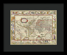 Load image into Gallery viewer, Old World Map  - Framed Print