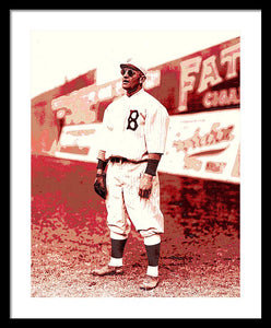 Sports - The Boston Ball Player - Framed Print