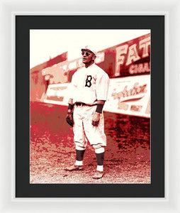 Sports - The Boston Ball Player - Framed Print