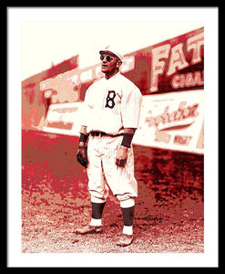 Sports - The Boston Ball Player - Framed Print