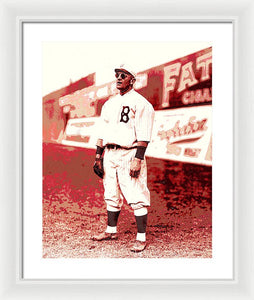 Sports - The Boston Ball Player - Framed Print