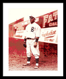 Sports - The Boston Ball Player - Framed Print