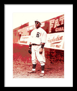 Sports - The Boston Ball Player - Framed Print