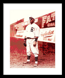 Sports - The Boston Ball Player - Framed Print