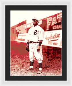 Sports - The Boston Ball Player - Framed Print