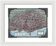 Load image into Gallery viewer, Old Chicago Map 1938 - Framed Print