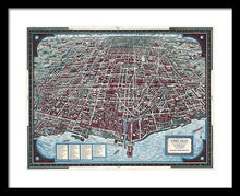 Load image into Gallery viewer, Old Chicago Map 1938 - Framed Print