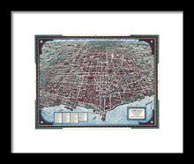 Load image into Gallery viewer, Old Chicago Map 1938 - Framed Print