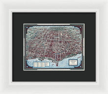 Load image into Gallery viewer, Old Chicago Map 1938 - Framed Print