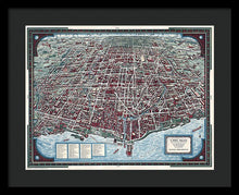 Load image into Gallery viewer, Old Chicago Map 1938 - Framed Print