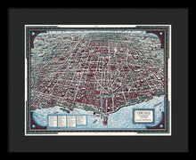 Load image into Gallery viewer, Old Chicago Map 1938 - Framed Print