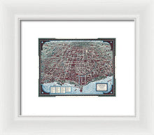 Load image into Gallery viewer, Old Chicago Map 1938 - Framed Print