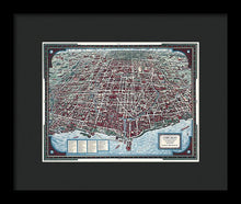 Load image into Gallery viewer, Old Chicago Map 1938 - Framed Print