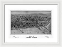 Load image into Gallery viewer, Old Map Of Coney Island 1906 - Framed Print