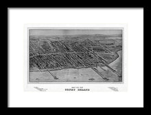 Load image into Gallery viewer, Old Map Of Coney Island 1906 - Framed Print