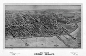 Coney Island 1906 - Art Print