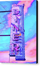 Load image into Gallery viewer, Diner Sign - Bright - Canvas Print