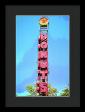 Load image into Gallery viewer, Giant Donuts Sign - Framed Print