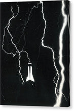 Load image into Gallery viewer, Photo Of Lightning Striking The Empire State Building In 1934 - Canvas Print