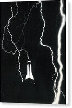 Load image into Gallery viewer, Photo Of Lightning Striking The Empire State Building In 1934 - Canvas Print