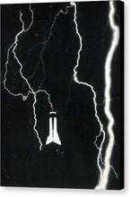 Load image into Gallery viewer, Photo Of Lightning Striking The Empire State Building In 1934 - Canvas Print