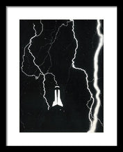 Load image into Gallery viewer, Photo Of Lightning Striking The Empire State Building In 1934 - Framed Print