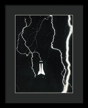 Load image into Gallery viewer, Photo Of Lightning Striking The Empire State Building In 1934 - Framed Print