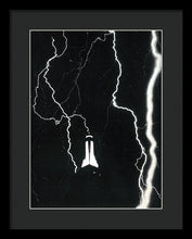 Load image into Gallery viewer, Photo Of Lightning Striking The Empire State Building In 1934 - Framed Print