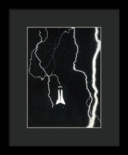 Load image into Gallery viewer, Photo Of Lightning Striking The Empire State Building In 1934 - Framed Print