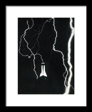 Load image into Gallery viewer, Photo Of Lightning Striking The Empire State Building In 1934 - Framed Print