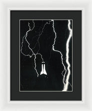 Load image into Gallery viewer, Photo Of Lightning Striking The Empire State Building In 1934 - Framed Print