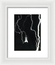 Load image into Gallery viewer, Photo Of Lightning Striking The Empire State Building In 1934 - Framed Print